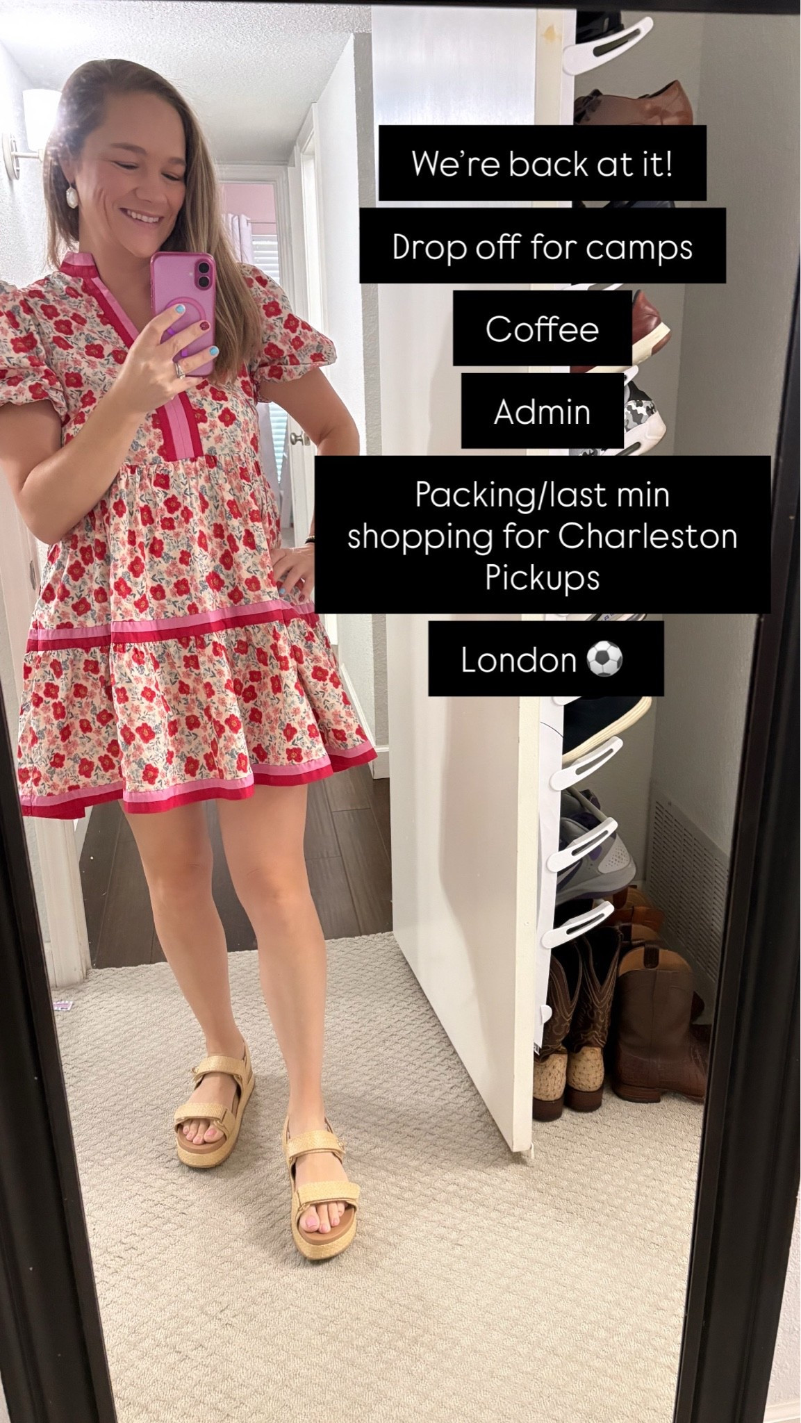 Have a busy week getting ready for a girls trip! Thinking this and a couple other @entro dresses would be great for Charleston! Wearing a large and I’m 5’9”

#LTKootd #LTKmomlife #LTKmorningroutine