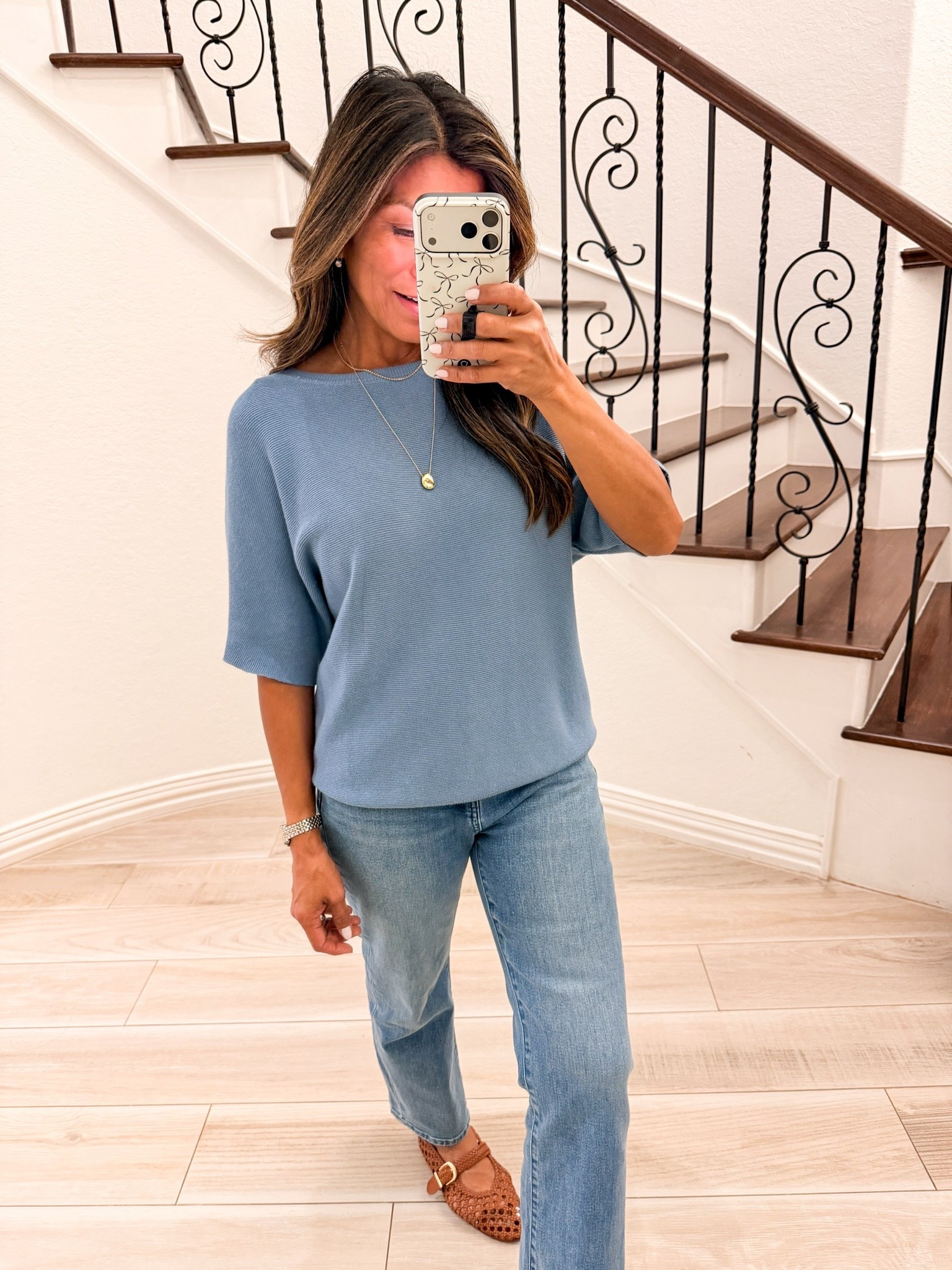 I’m 5’2” 118#ish for reference 
Quince top XS-runs big
Jeans fit tts size 26
Shoes fit tts


Fall finds, over 50 style, midlife fashion, petite fashion,midlife women, affordable fashion, fashion over40

#LTKOver40 #LTKPetite #LTKootd