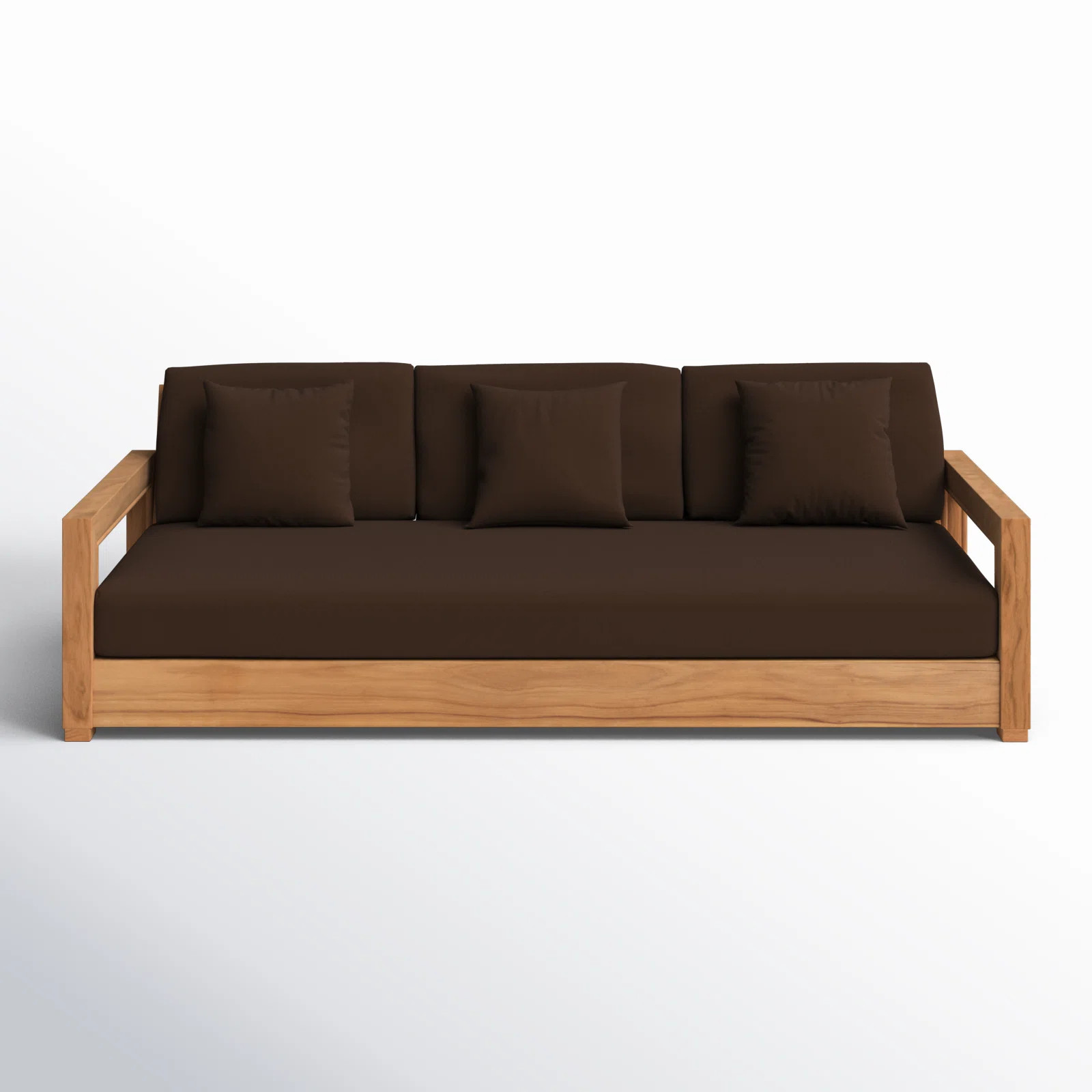 Melrose 76.55'' Teak Outdoor Sofa | Joss & Main