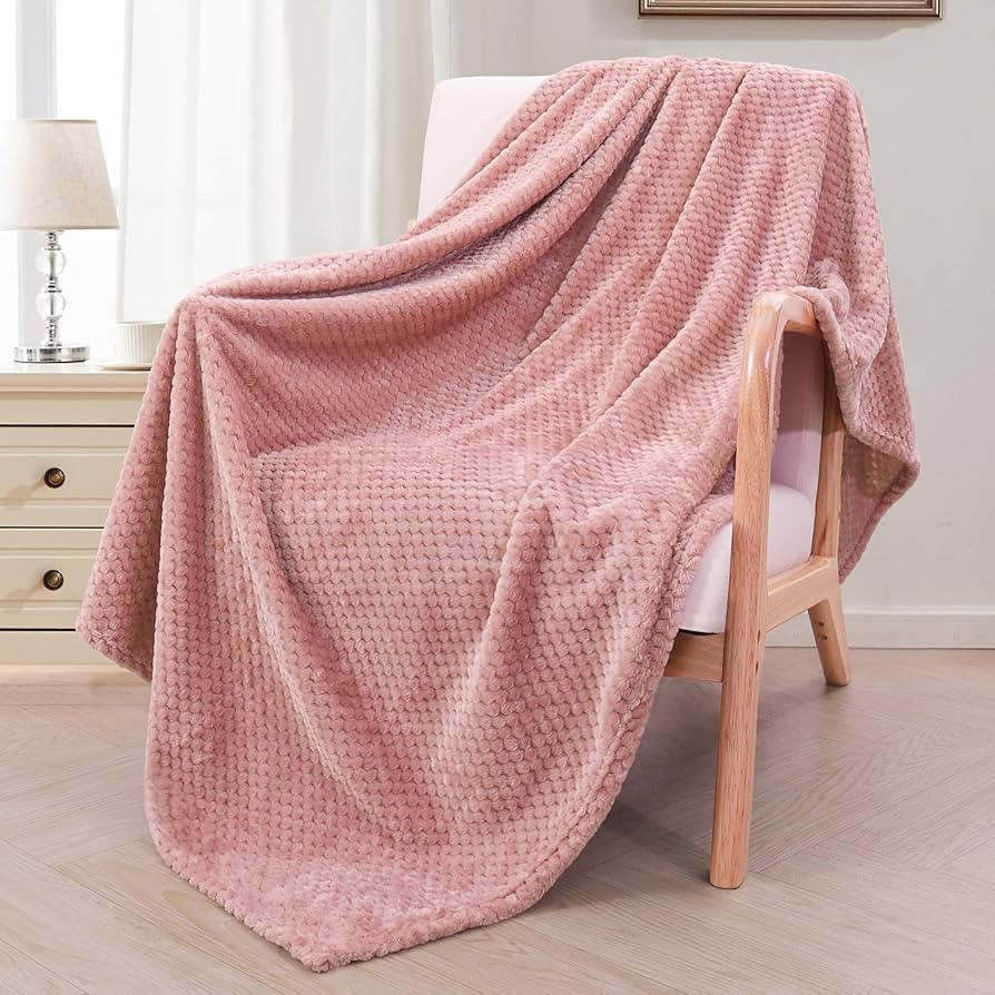 Exclusivo Mezcla Fleece Throw Blanket Extra Large, Super Soft and Warm Blankets for Couch, Sofa a... | Amazon (US)