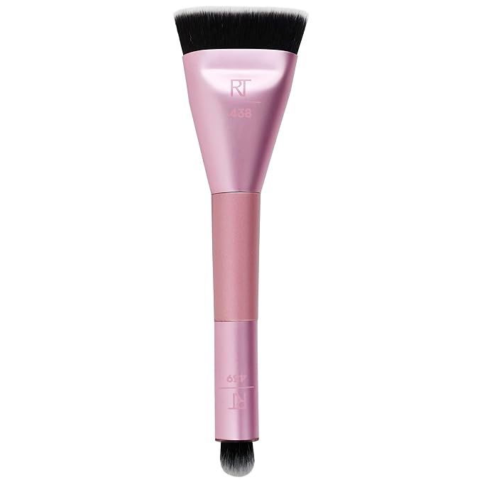 Real Techniques Sculpt & Shape Dual Ended Makeup Brush, Contours Cheek, Nose, Eyes and Highlighte... | Amazon (US)