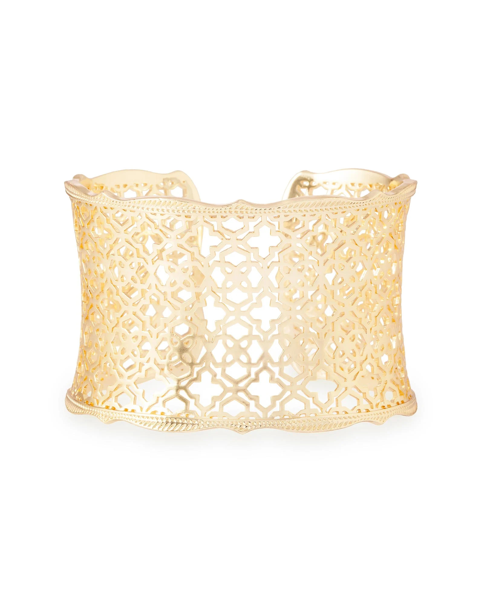 Candice Gold Cuff Bracelet in Gold Filigree | Kendra Scott | Kendra Scott