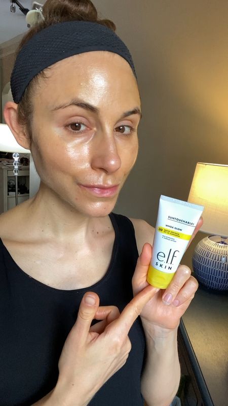 elf Whoa Glow tinted  organic (chemical) sunscreen SPF 30 with niacinamide to fade & reduce dark spots. #skincare 

#LTKfindsunder50 #LTKVideo #LTKbeauty