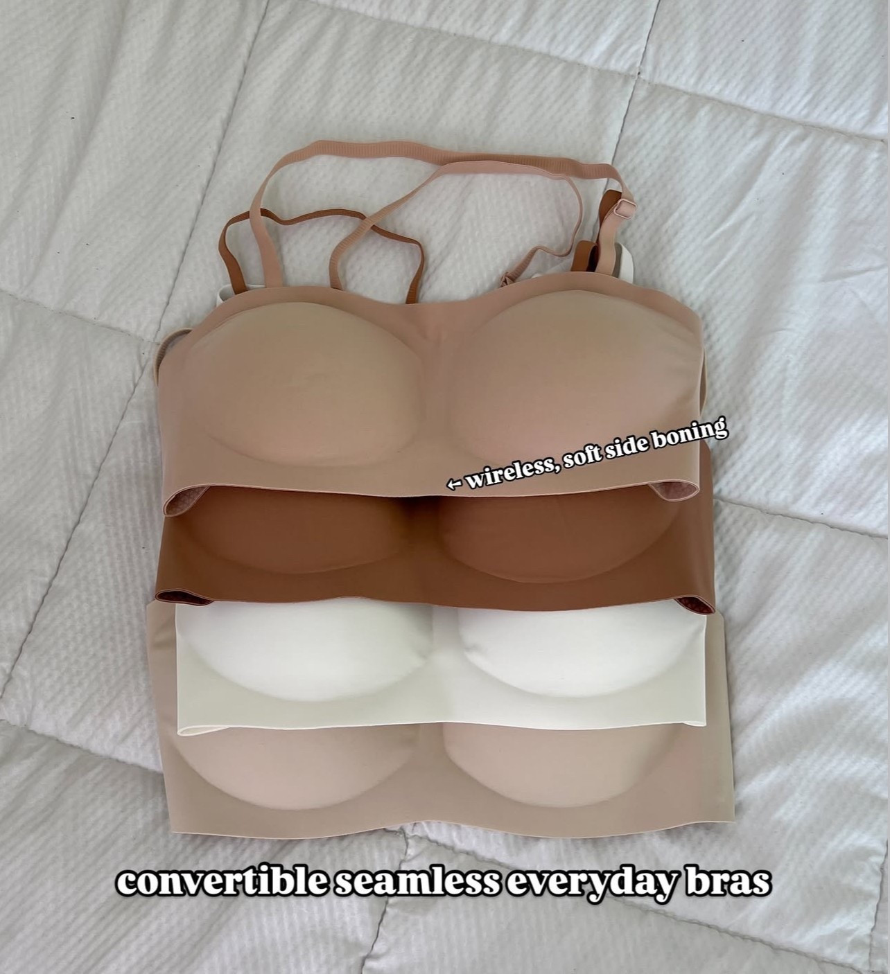 Everyday spring bras. Convertible, soft, wireless 

#LTKSpringSale #LTKStyleTip #LTKFindsUnder50