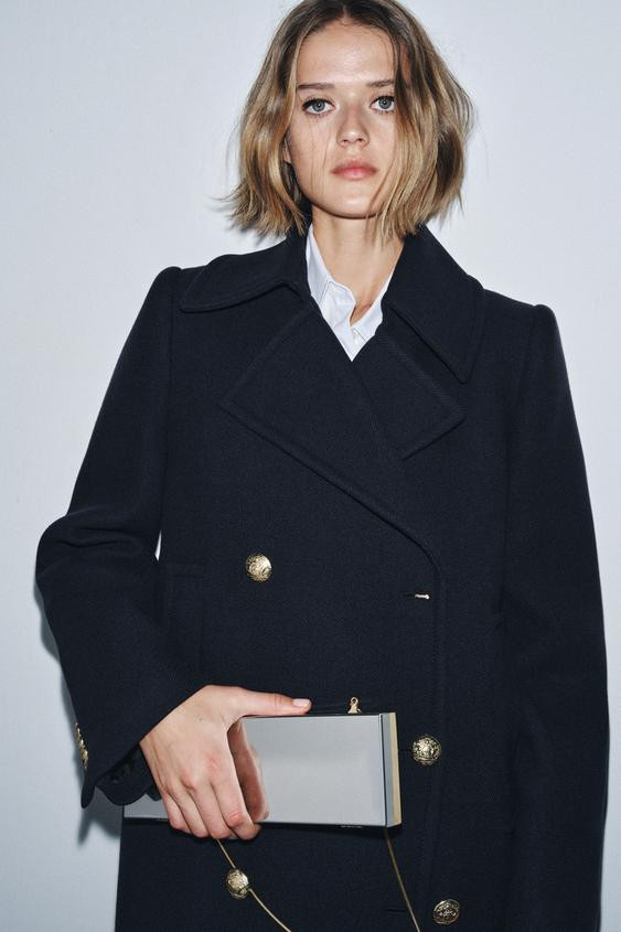 METALLIC RIGID MINAUDIÈRE | Zara UK