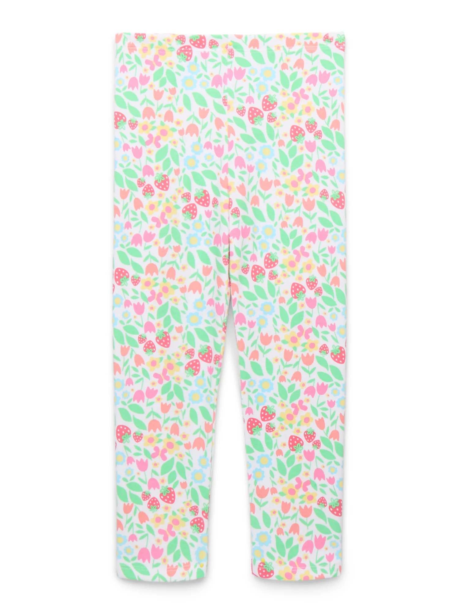 Garanimals Toddler Girls Printed Jersey Leggings, Sizes 18M-5T - Walmart.com | Walmart (US)