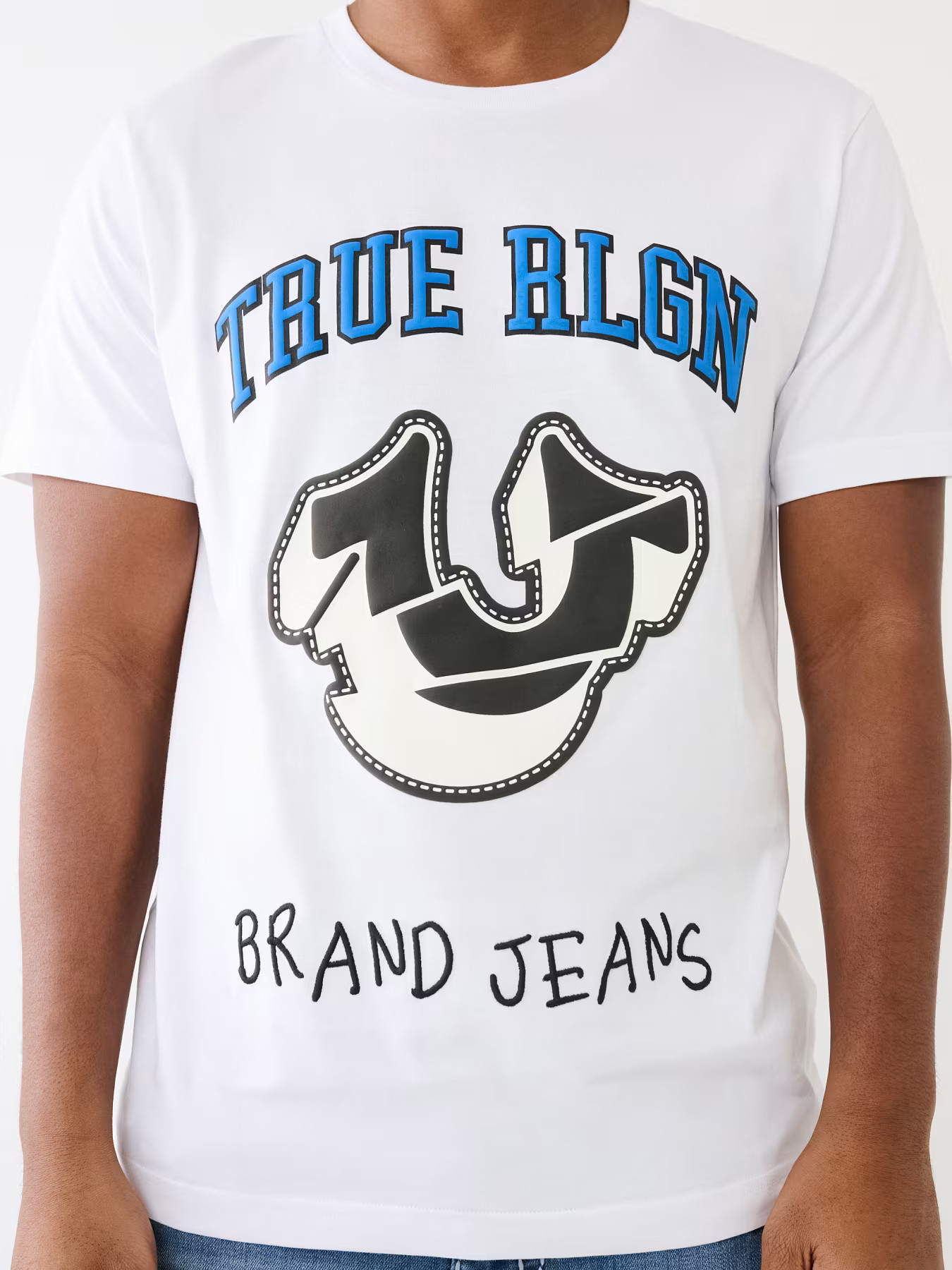 STITCH HS PUFF PRINT TEE | True Religion