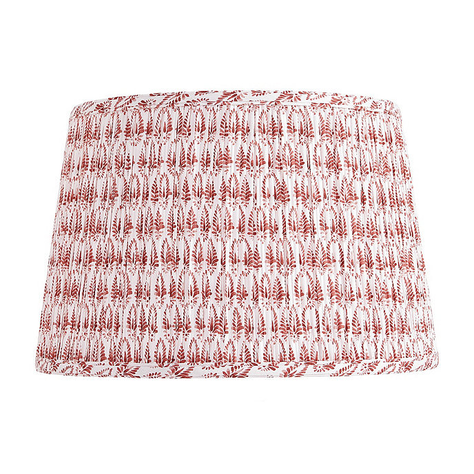 Isla Block Print Box Pleat Lamp Shade | Ballard Designs, Inc.