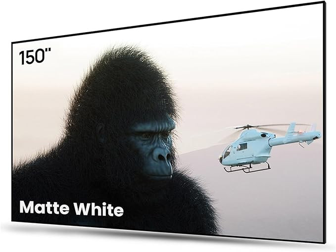 AWOL VISION 150-inch Projector Screen Fixed Frame, 1.3 dB Peak Gain, The Perfect Combo with LTV-2... | Amazon (US)