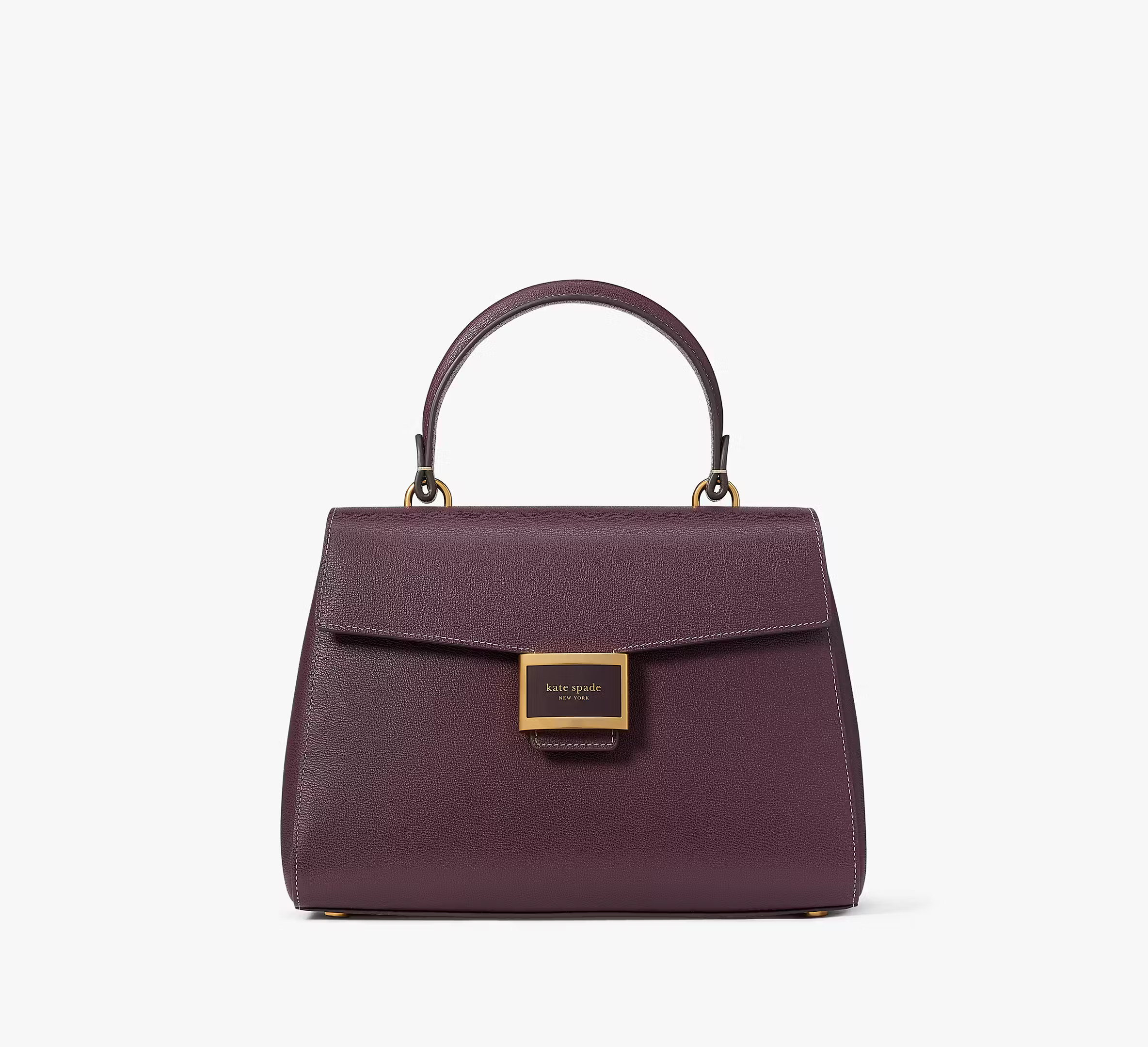 Kate Spade Katy Medium Top-Handle Bag, Deep Cherry | Kate Spade (US)