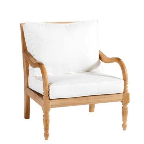 Ceylon Teak Lounge Chair | Ballard Designs, Inc.