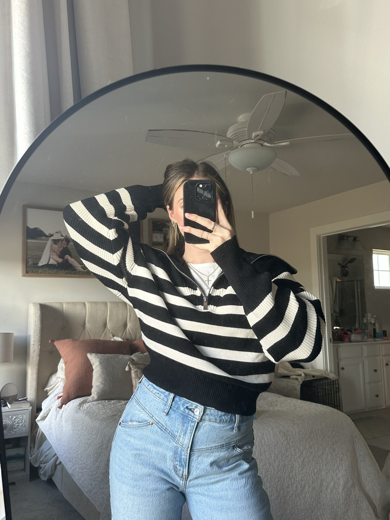 Will be living in this quarter zip til further notice. Actual sweater from Zara. Similar is linked below! 

#LTKSpringSale #LTKSeasonal #LTKstyletip