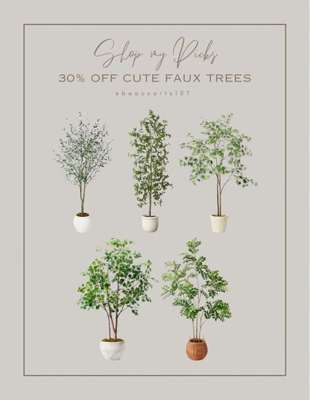 Save 30% off on these beautiful faux trees 

#LTKStyleTip #LTKSaleAlert #LTKHome