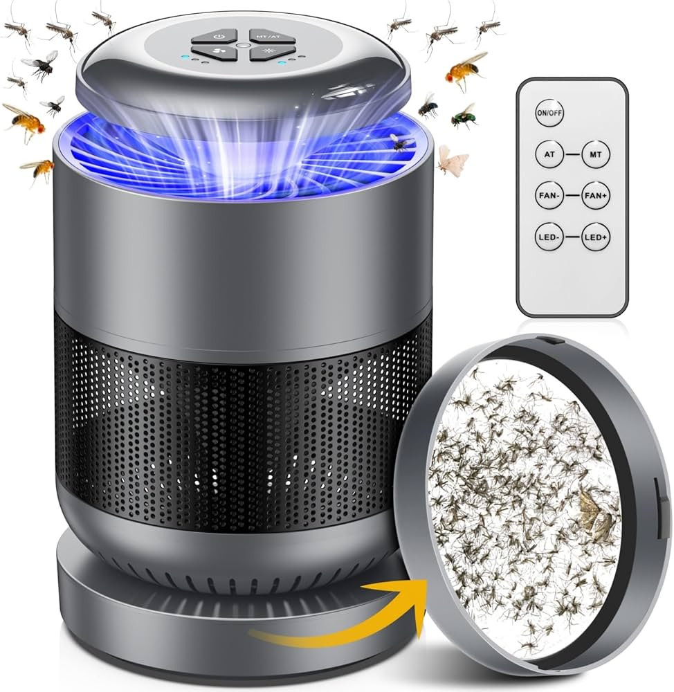 Fly Trap Indoor, Bug Light Trap Indoor, Remote Control Fruit Fly Trap, Gnat Trap, Mosquito Trap, ... | Amazon (US)