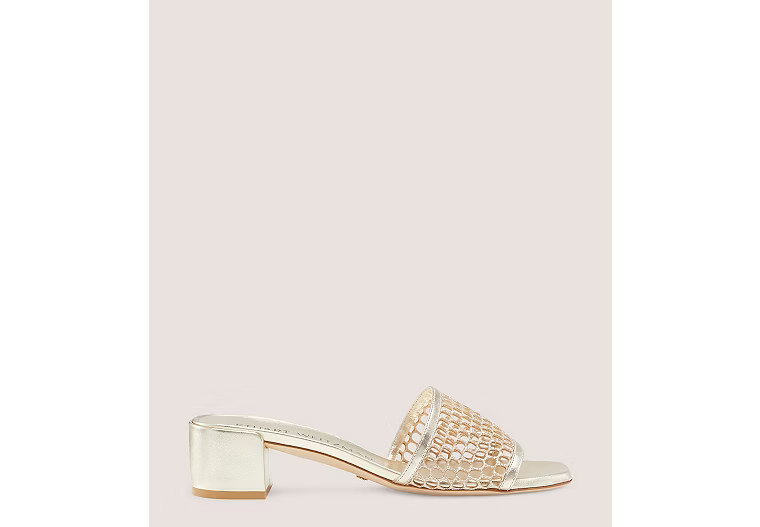 Cayman 35 Block Slide | Stuart Weitzman Outlet