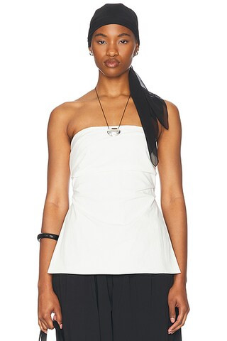 Strapless Tie Back Top | FWRD 