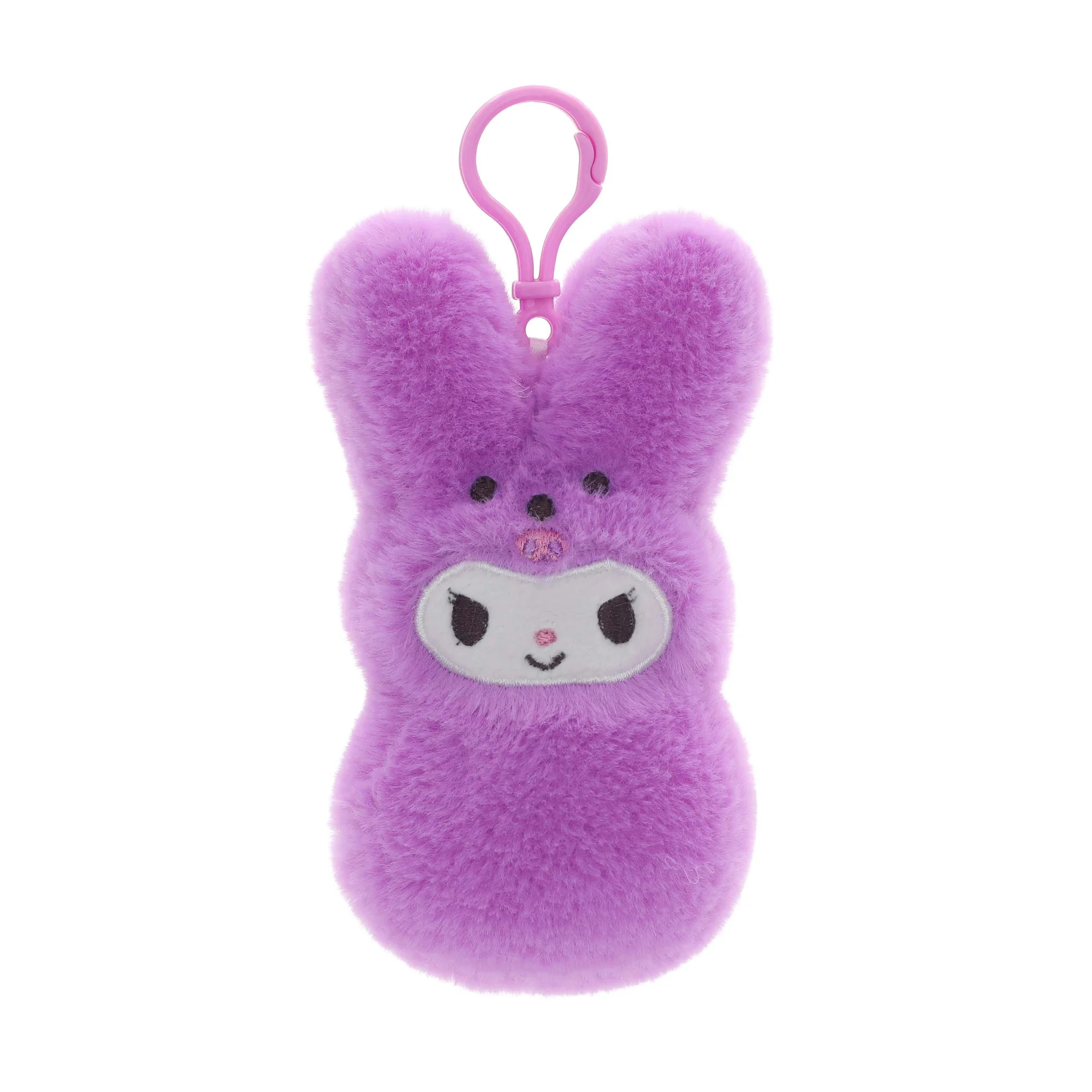 Sanrio Kuromi™ x PEEPS® Bunny Plush Backpack Clip Toy for Easter | Walmart (US)