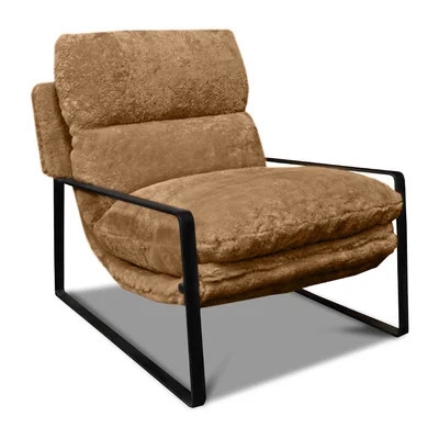 McQueen 30" Wide Genuine Leather Armchair | Wayfair North America