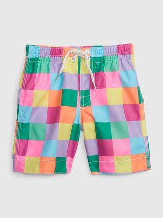 Toddler 100% Recycled Graphic Swim Trunks | Gap (US)