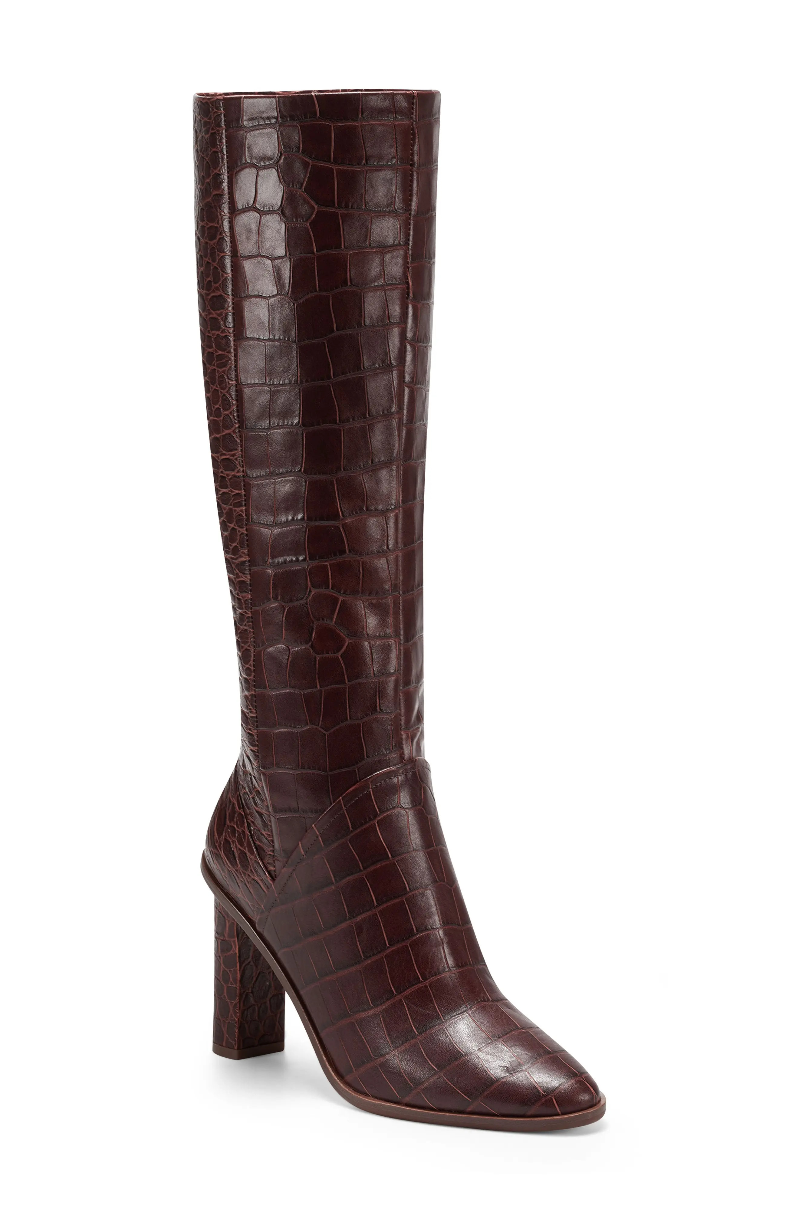 Women's Vince Camuto Phranzie Knee High Boot, Size 10 M - Brown | Nordstrom