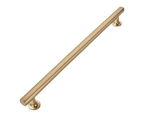 khtumeware 1-Pack Appliance Handle Pull Champagne Bronze Heavy-Duty Solid Cabinet Pulls,12Inch(305mm) Hole Center,Drawer Pulls Square pulls Cabinet Hardware Kitchen Bathroom Dressing Table, | Amazon (US)