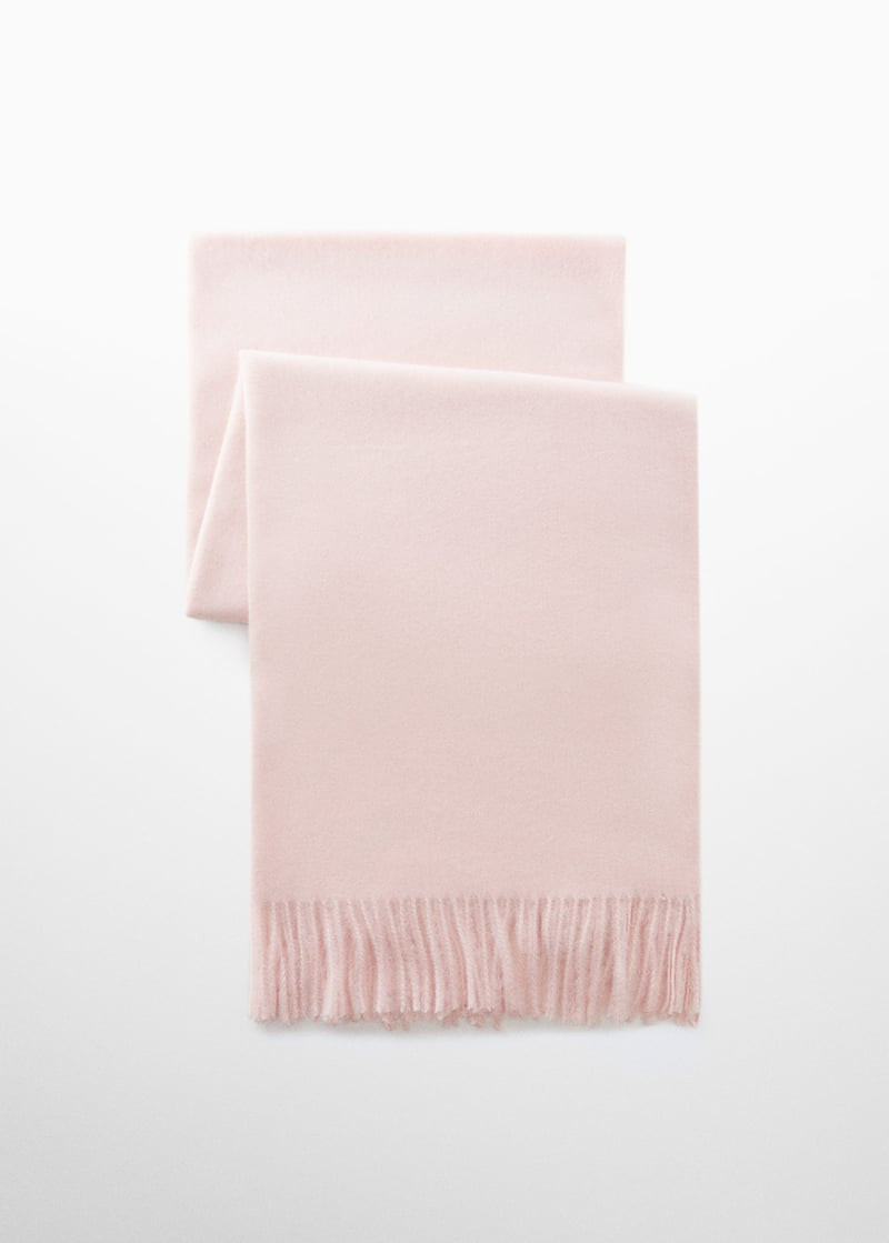 Fringed edge scarf -  Women | Mango USA | MANGO (US)
