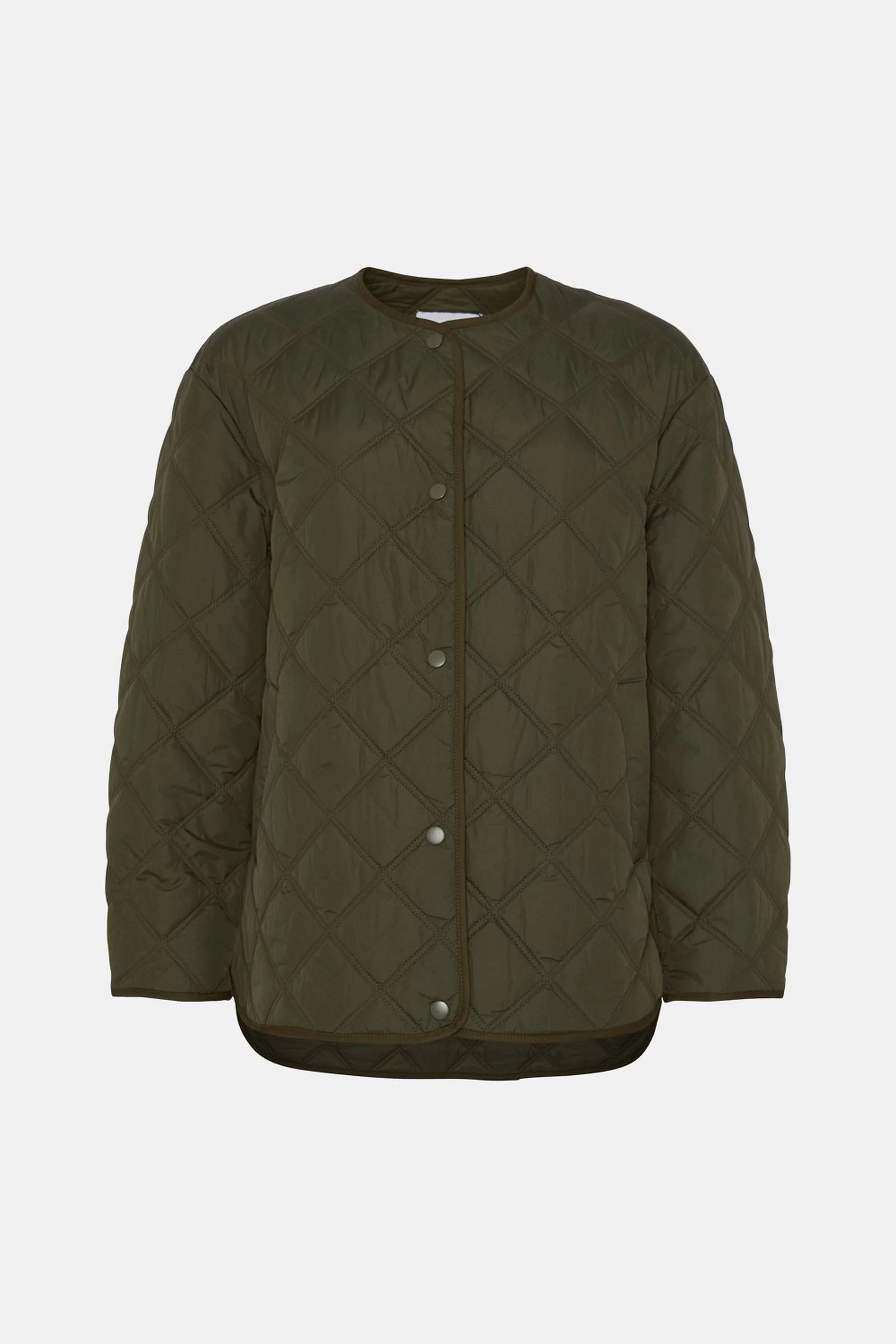 Essential Collarless Liner Jacket | Warehouse UK & IE
