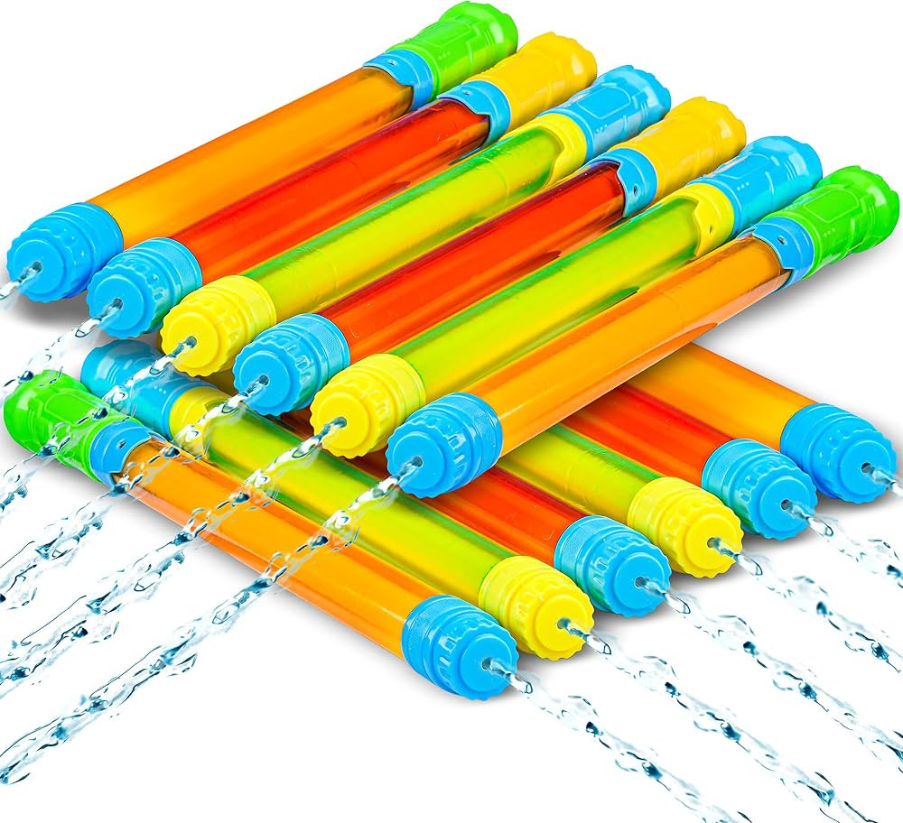 JOYIN 12 Pack Water Soaker Bulk, 16.5” Summer Water Blasters Squirt Guns for Kids Outdoor Swimm... | Amazon (US)