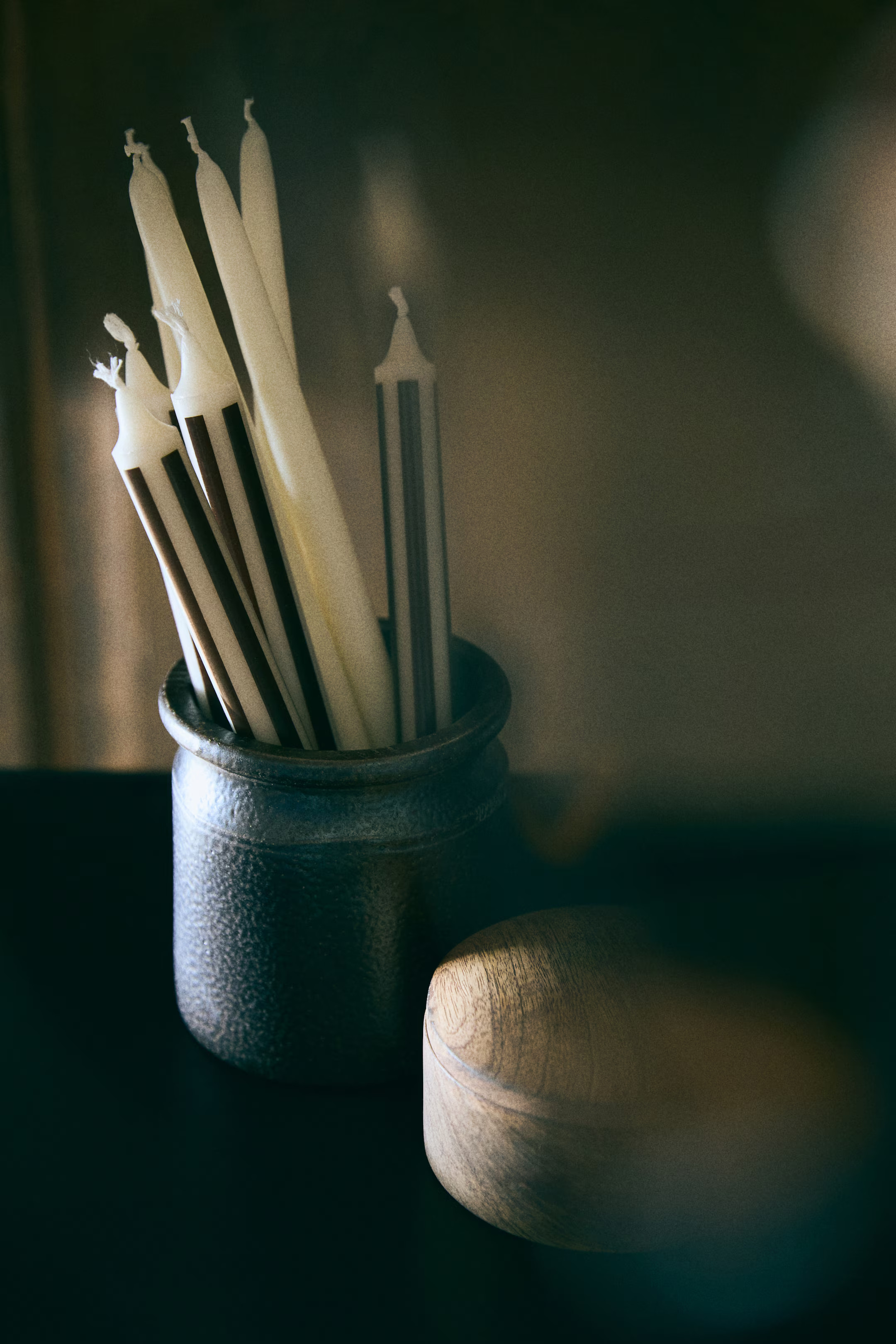 2-pack Patterned Candles | H&M (US + CA)