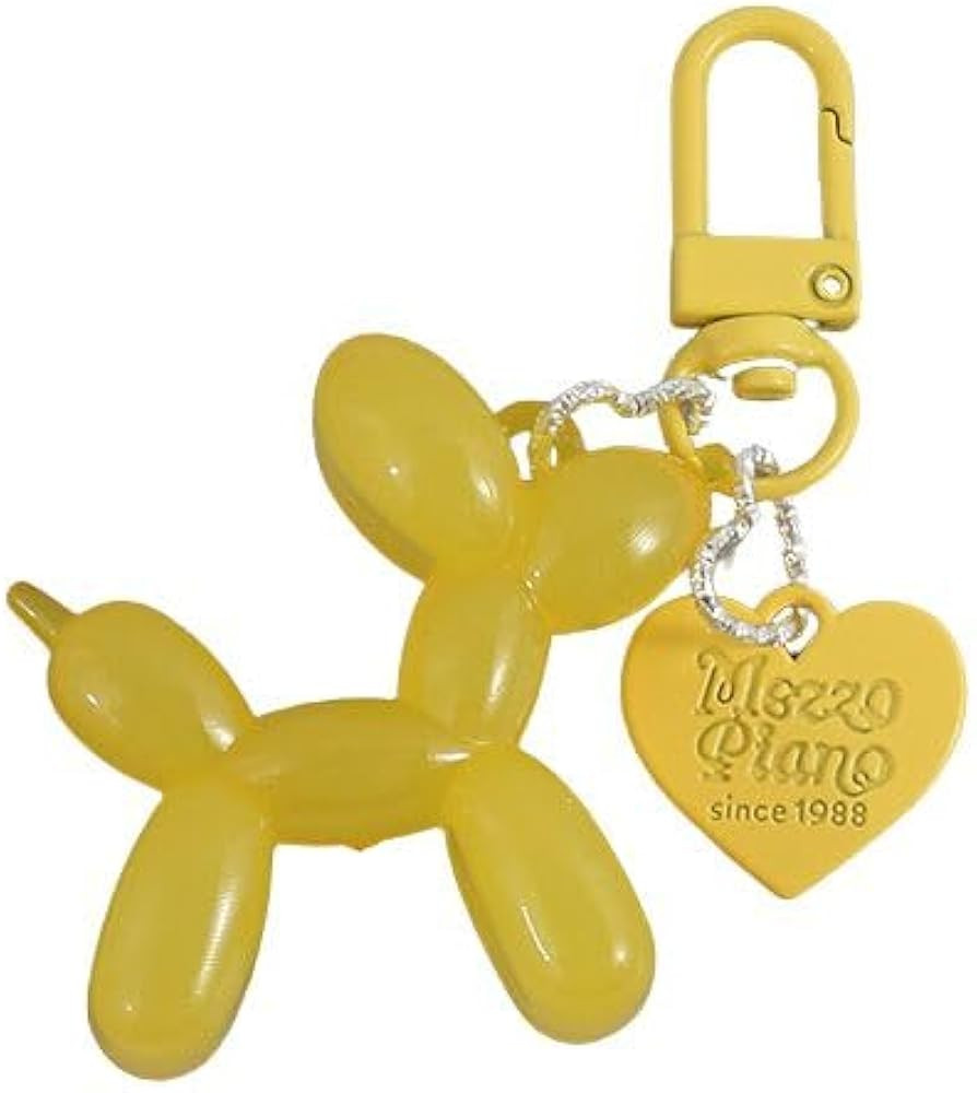tenghong2021 Cute Jelly Balloon Dog Keychain for Women Key Chain Car Keys Handbag Purse Accessori... | Amazon (US)