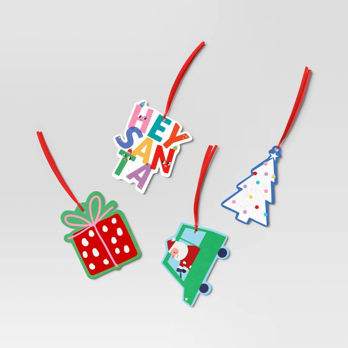 16ct Boxed Christmas Gift Tag Brights - Wondershop™ | Target
