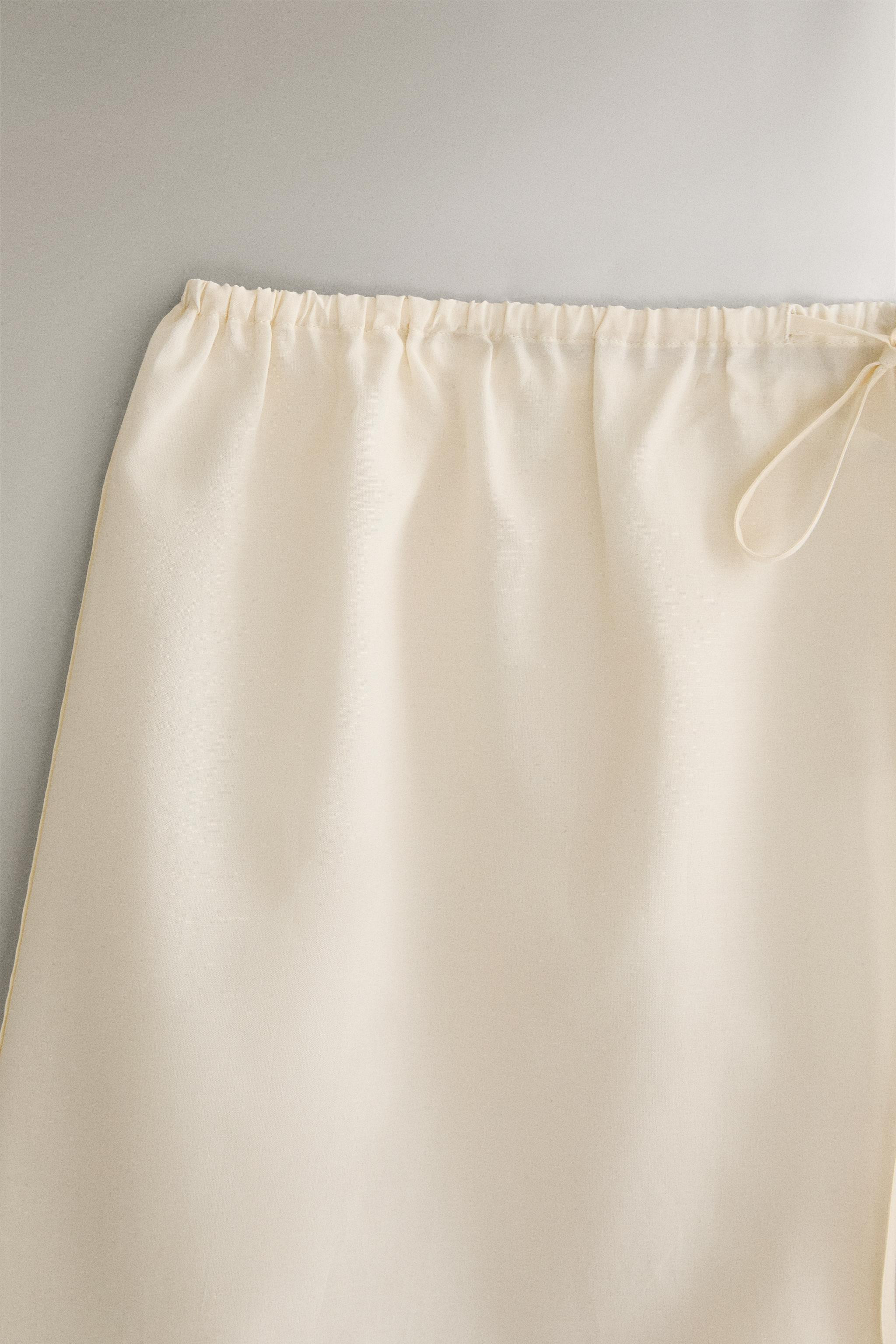 SILK COTTON SHORTS | Zara US