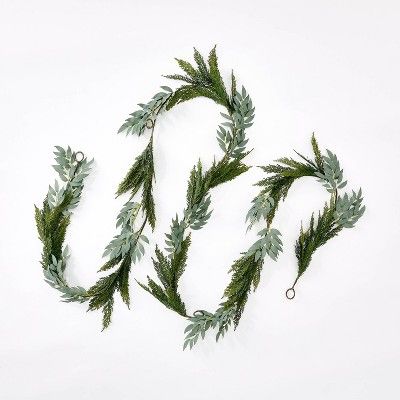 Extra Large Cedar and Eucalyptus Garland - Threshold&#8482; designed with Studio McGee | Target