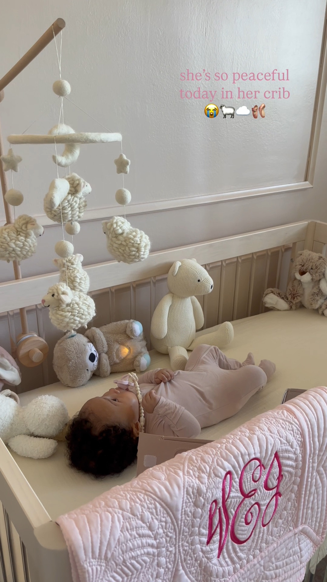 Baby girl, newborn baby, baby crib, baby crib mattress, crib sheets, baby nursery, nursery decor, baby girl nursery, crib mobile, Etsy find, Etsy baby, kyte baby, baby onesie, baby footsie pajamas, Whitney’s wiley, Naturepedic, babyletto 

#LTKBump #LTKFamily #LTKBaby
