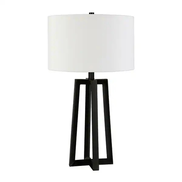 Helena Blackened Bronze Table Lamp - Black | Bed Bath & Beyond
