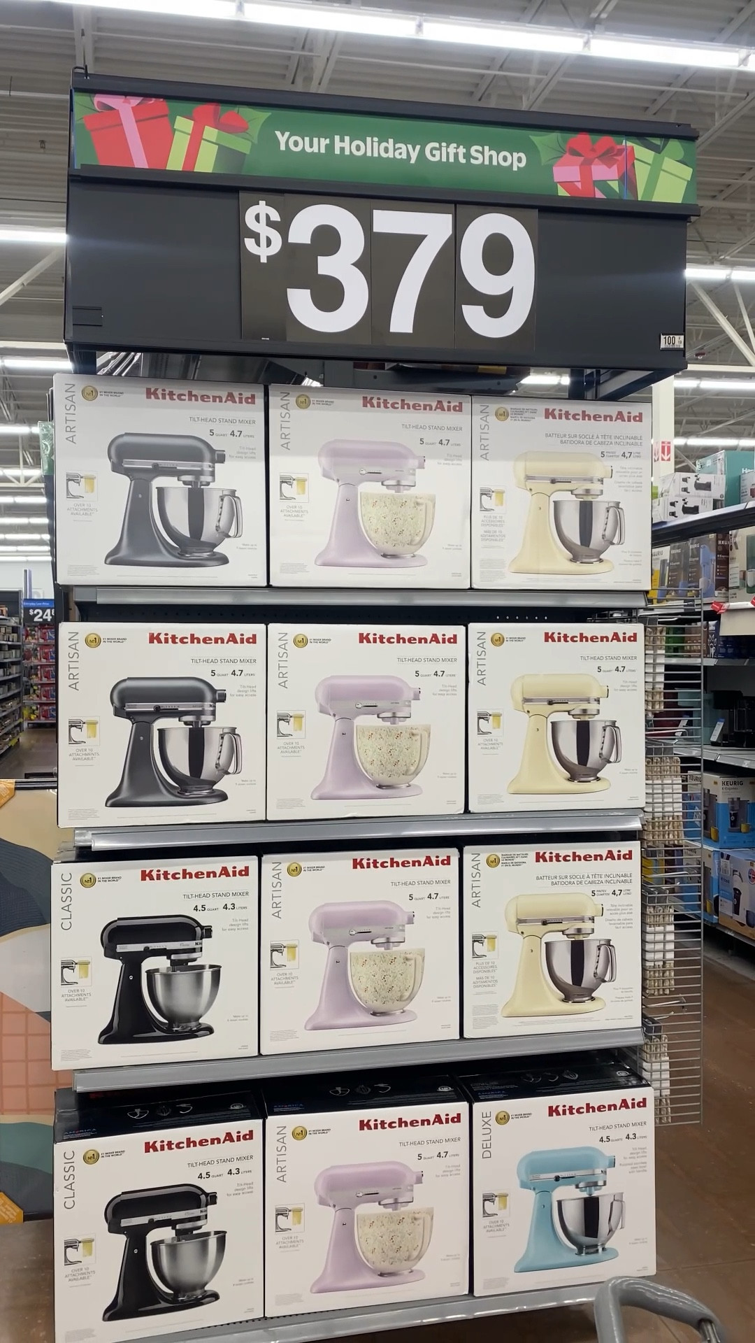 If your kitchen could talk, it would ask for this. ✨The KitchenAid Tilt-Head Stand Mixer isn’t just an appliance, it’s an invitation to slow down, bake more, and create memories that start in the kitchen and end at the table.
Whether you’re baking holiday cookies, Sunday bread, or late-night comfort treats, this mixer turns everyday moments into something special. And the colors? Black for timeless elegance, lilac for soft charm, and cream for that cozy, cottage-kitchen feel.
It’s the kind of gift you buy once and love forever—for yourself or someone you adore. Available at Walmart and ready to level up your kitchen game.
Scroll down to shop your favorite color and bring a little more joy into your cooking. 💕
 KitchenAid stand mixer, Walmart KitchenAid mixer, tilt-head stand mixer, KitchenAid black mixer, lilac KitchenAid mixer, cream KitchenAid mixer, kitchen essentials, holiday gift ideas, wedding gift for couples, home baking tools, small kitchen appliances, baking essentials, LTK kitchen finds, kitchen upgrade, gifts for her, gifts for home lovers


#LTKCyberWeek #LTKHome #LTKGiftGuide