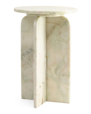 20x13 Solid Marble Accent Table | Furniture & Lighting | Marshalls | Marshalls