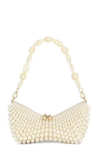 Mercier Clutch in Ivory | Revolve Clothing (Global)