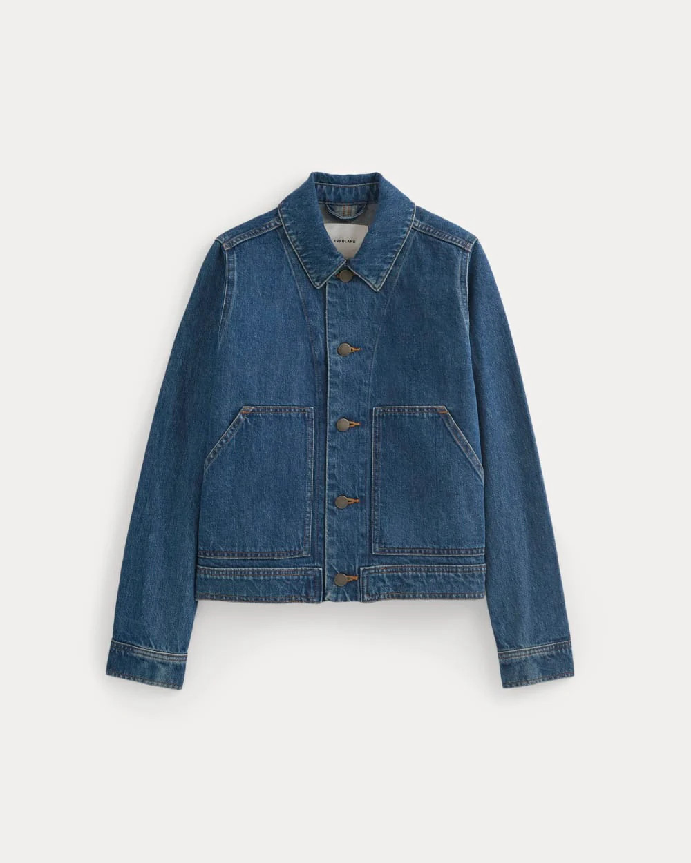 Denim Chore Jacket | Mid Indigo | Everlane
