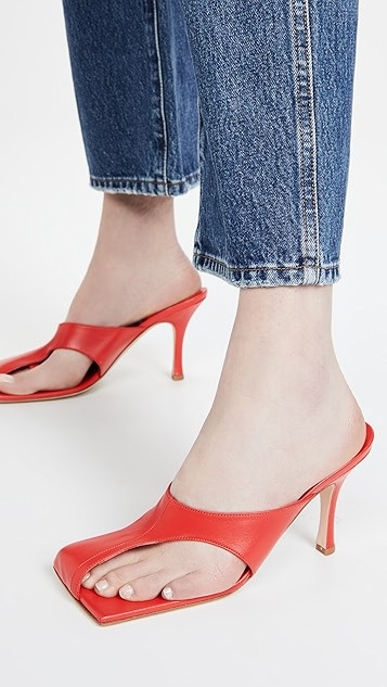 Asymmetric Mary Mules | Shopbop