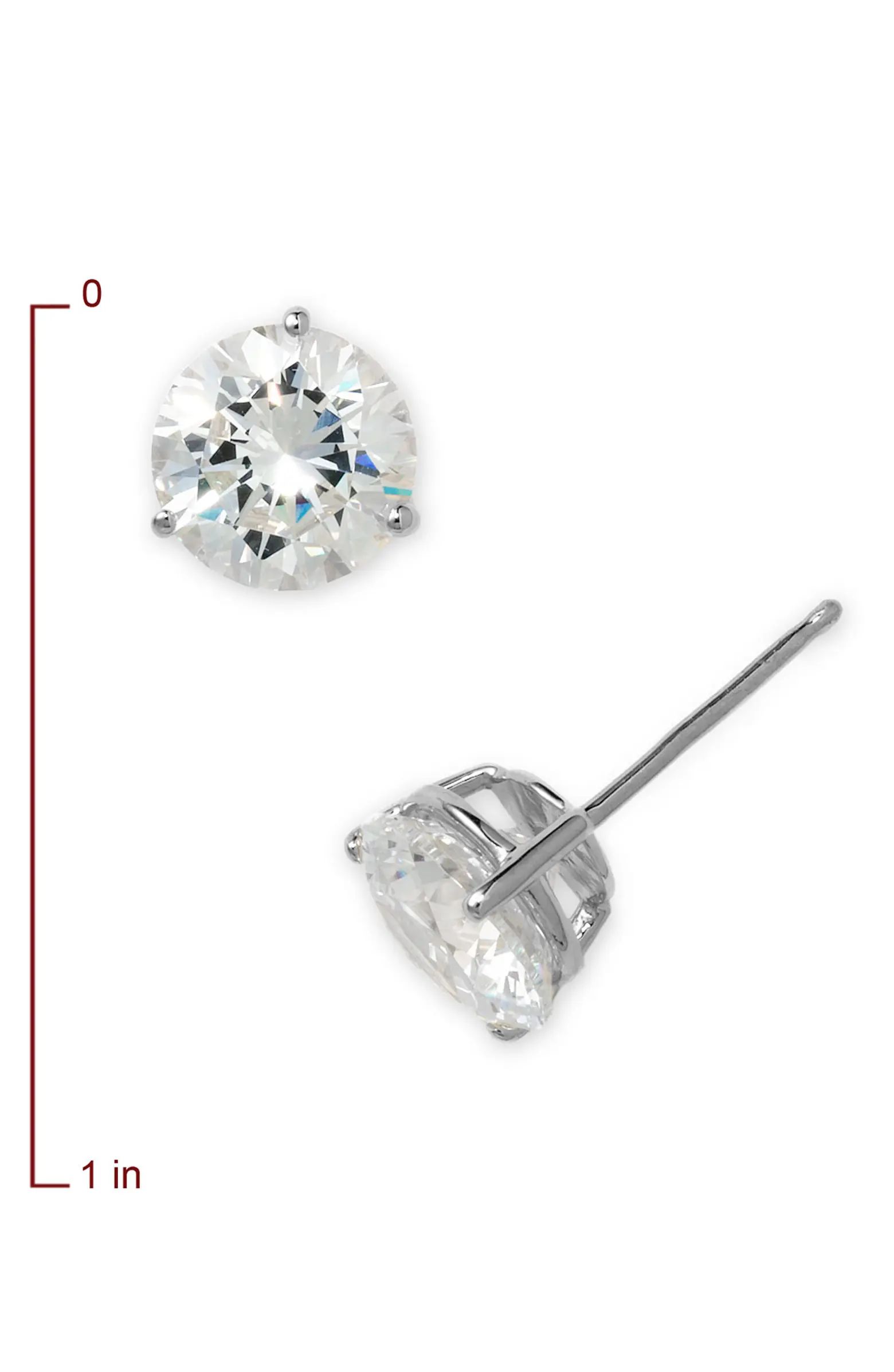 4ct tw Cubic Zirconia Earrings | Nordstrom