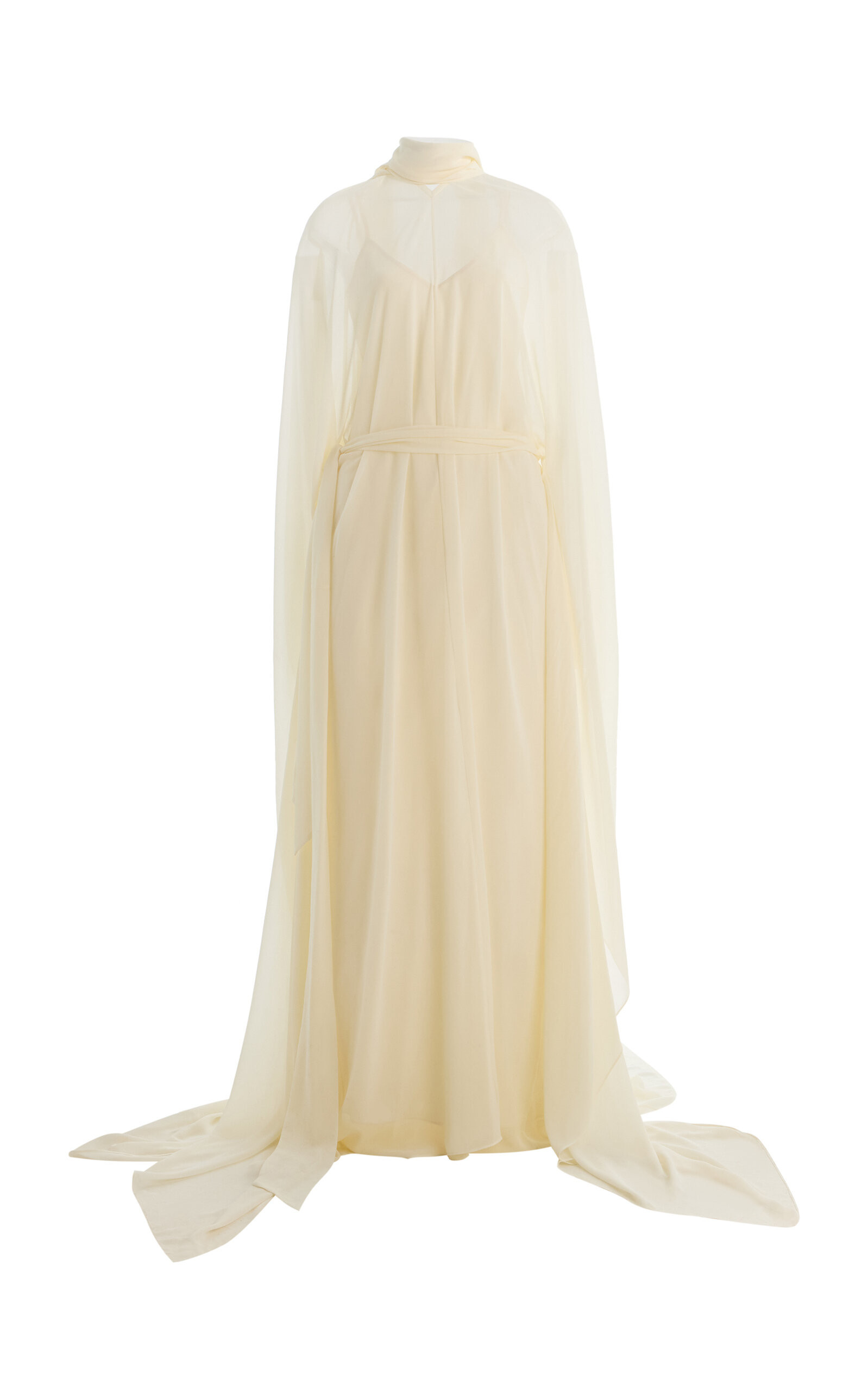 De La Vali Nila Chiffon Maxi Dress - Moda Operandi | Moda Operandi (Global)