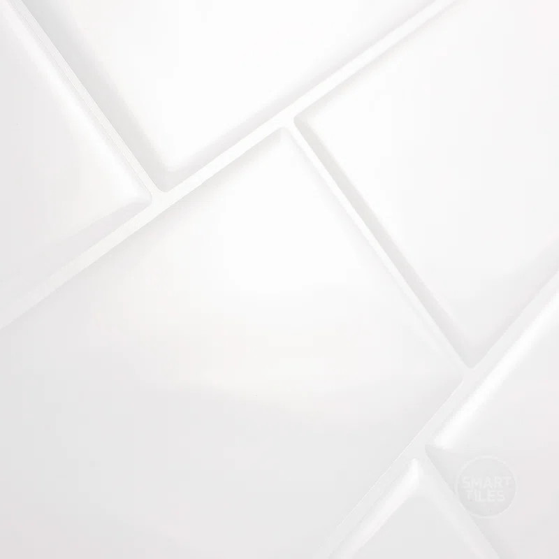 Peel and Stick Gel Backsplash Tile Metro 12'' x 8'' | Wayfair North America