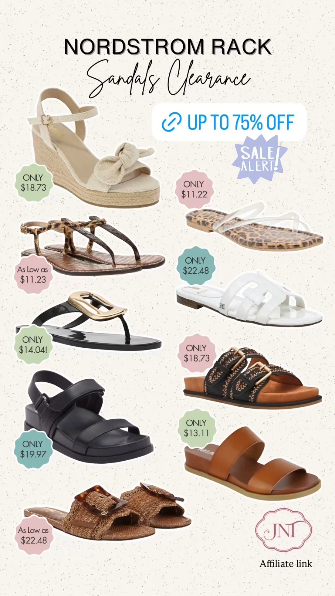 Nordstrom Rqck extra 25% off clearance prices ends soon. Don’t miss these hot deals on sandals!

#LTKSaleAlert #LTKSeasonal #LTKOver40