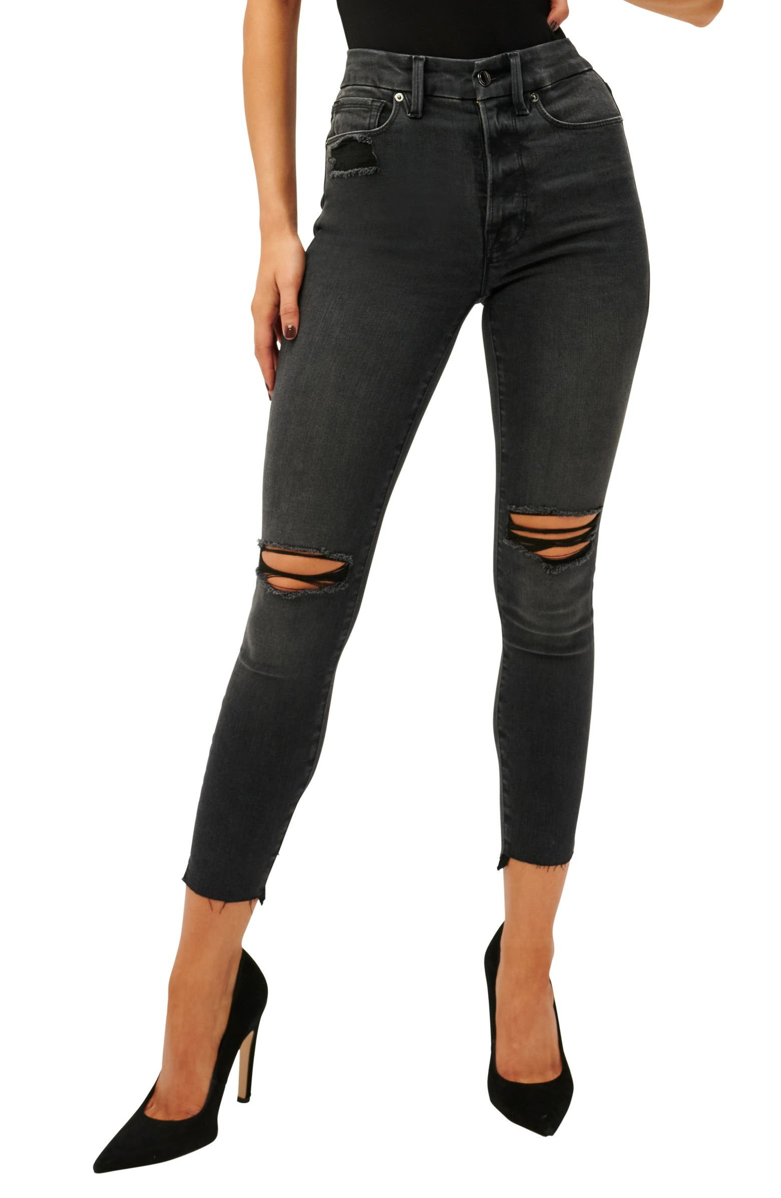 Good Legs Ripped High Waist Ankle Skinny Jeans | Nordstrom | Nordstrom