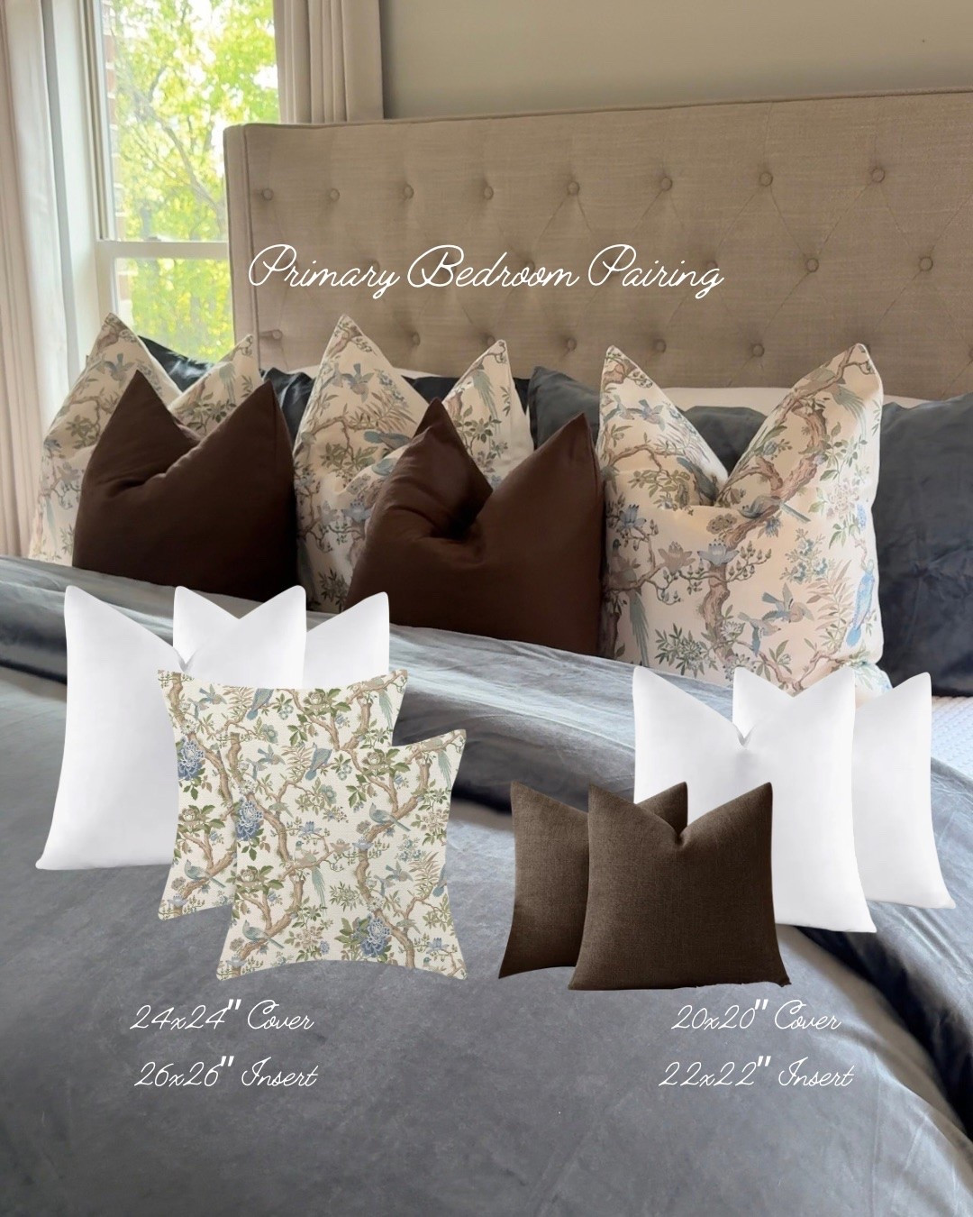 primary bedroom pillow pairing!

#LTKHome