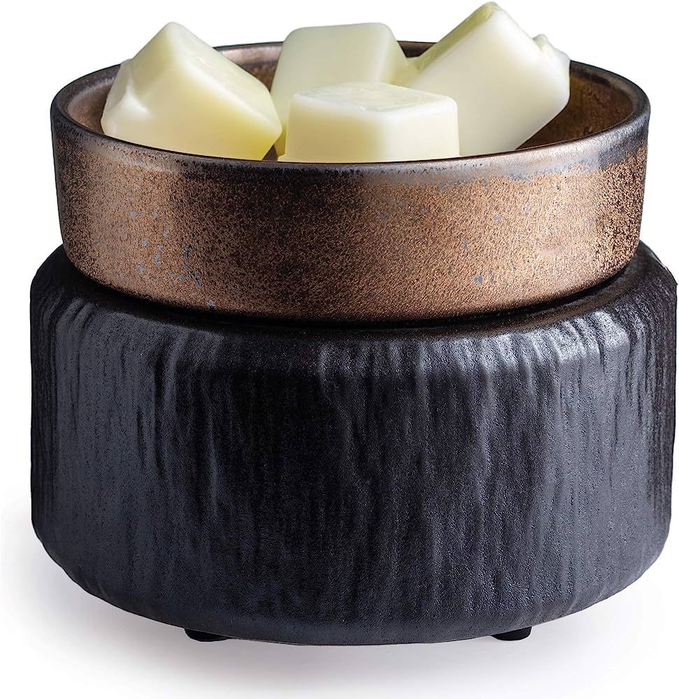 CANDLE WARMERS ETC 2-in-1 Candle and Fragrance Warmer for Warming Scented Candles or Wax Melts and T | Amazon (US)