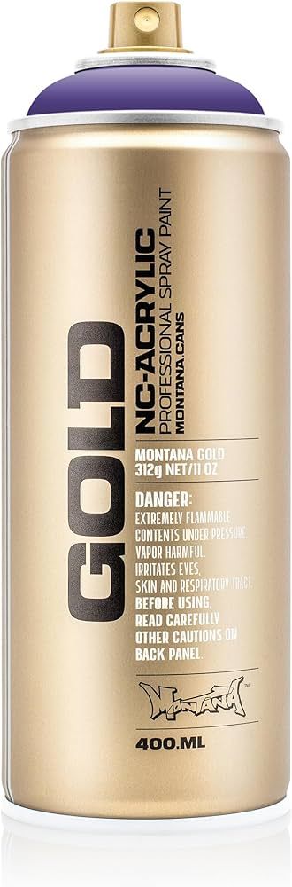 Montana Cans Montana GOLD 400 ml Color, Lavender Spray Paint, MXG-G4150, 13.5 Fl Oz (Pack of 1) | Amazon (US)