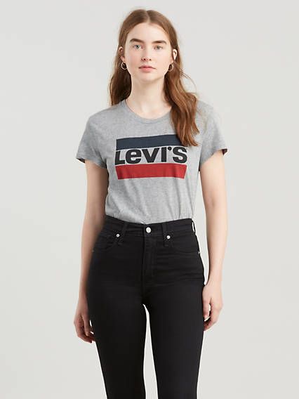 Levi's Perfect Graphic Tee Shirt T-Shirt - Women's L | LEVI'S (US)