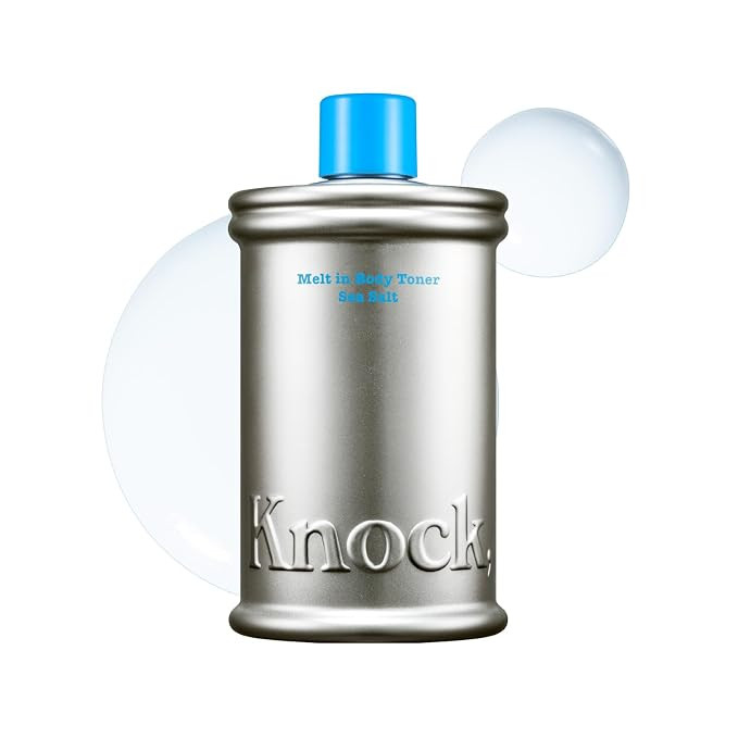 Knock Melt-In Body Toner Sea Salt, Milky Body Moisturizer with Ceramide | Amazon (US)